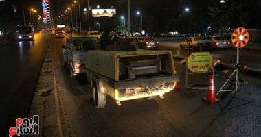 غلق جزئى لكوبرى الدقى فى الاتجاه القادم من ميدان الأورمان لشارع البطل
