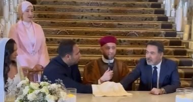 خيري رمضان يحتفل بعقد قران ابنته خيري رمضان يحتفل بعقد قران ابنته