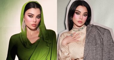 من عيد الفطر للفصح.. اللون الأخضر بصمة هيفاء وهبى فى احتفالات الأعياد