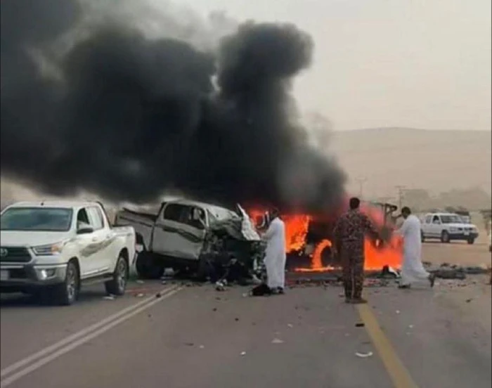 صحيفة المرصد – وفاة 4 معلمات وسائقهن في حادث مروري مروع في حوطة بني تميم صحيفة المرصد - وفاة 4 معلمات وسائقهن في حادث مروري مروع في حوطة بني تميم