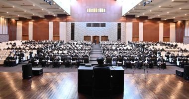 البابا تواضروس الثانى يلتقي 575 راهبًا من رهبان الأديرة.. ويلقى كلمة روحية البابا تواضروس الثانى يلتقي 575 راهبًا من رهبان الأديرة.. ويلقى كلمة روحية