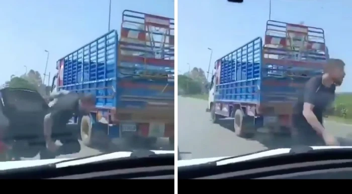 صحيفة المرصد - بعد إنذار إسرائيلي.. بالفيديو: لحظة مغادرة عنصر من حزب الله سيارته قبل استهدافه مع عائلته بمسيرة إسرائيلية