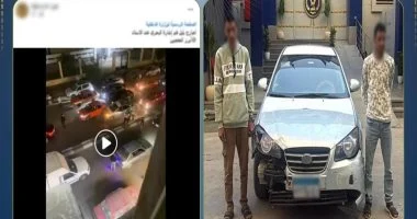 مطاردة سينمائية.. هارب من مؤبد يقتحم حملة مرورية ويحطم 3 سيارات بالإسماعيلية