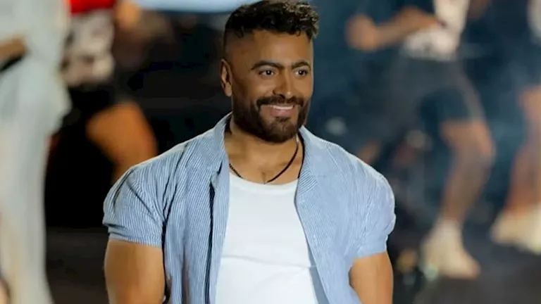 العروس من أوروبا والعريس من مصر.. تامر حسني يشعل فرح بجنسيات مختلفة