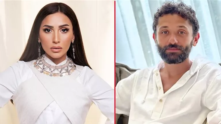 شائعة زواج دينا الشربيني وكريم محمود عبدالعزيز تضعها في صدارة "جوجل"