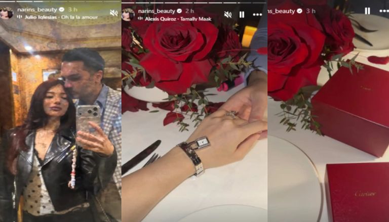 ذكرى زواج نارين بيوتي الأولى