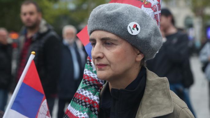 احتجاجات في بلغراد تطالب بانسحاب صربيا من يوروفيجن بسبب إسرائيل