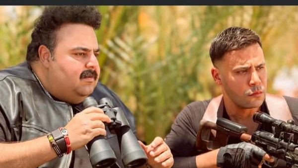 شيكو ومحمد إمام من كواليس تصوير 