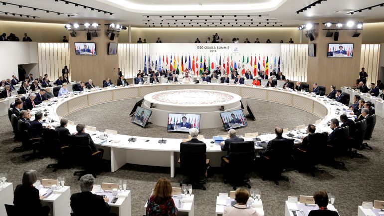 أزمة إيران وتجارة الصين وأزمات إنسانية في قمة العشرين