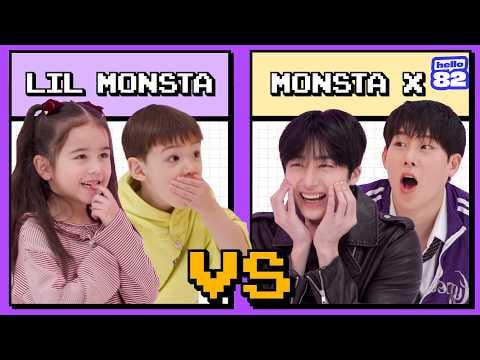 MONSTA X - MONSTA X تصل إلى حالة unc وهي ترقص مع الأطفال | نسخ ولصق | BTS، LE SSERAFIM، ILLIT، TWS @ hello82 (260404) [ENG SUB]