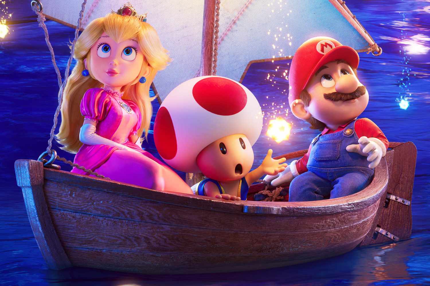 مشهد من فيلم “سوبر ماريو غالاكسي“. (IMDb)