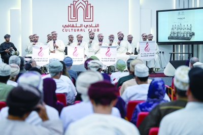 «زُلَّال الموشـحات» أمسـية إنشـاديةفي النادي الثقافي تستعيد حضور الموشحات