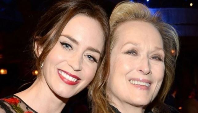 إميلي بلانت و ميريل ستريب