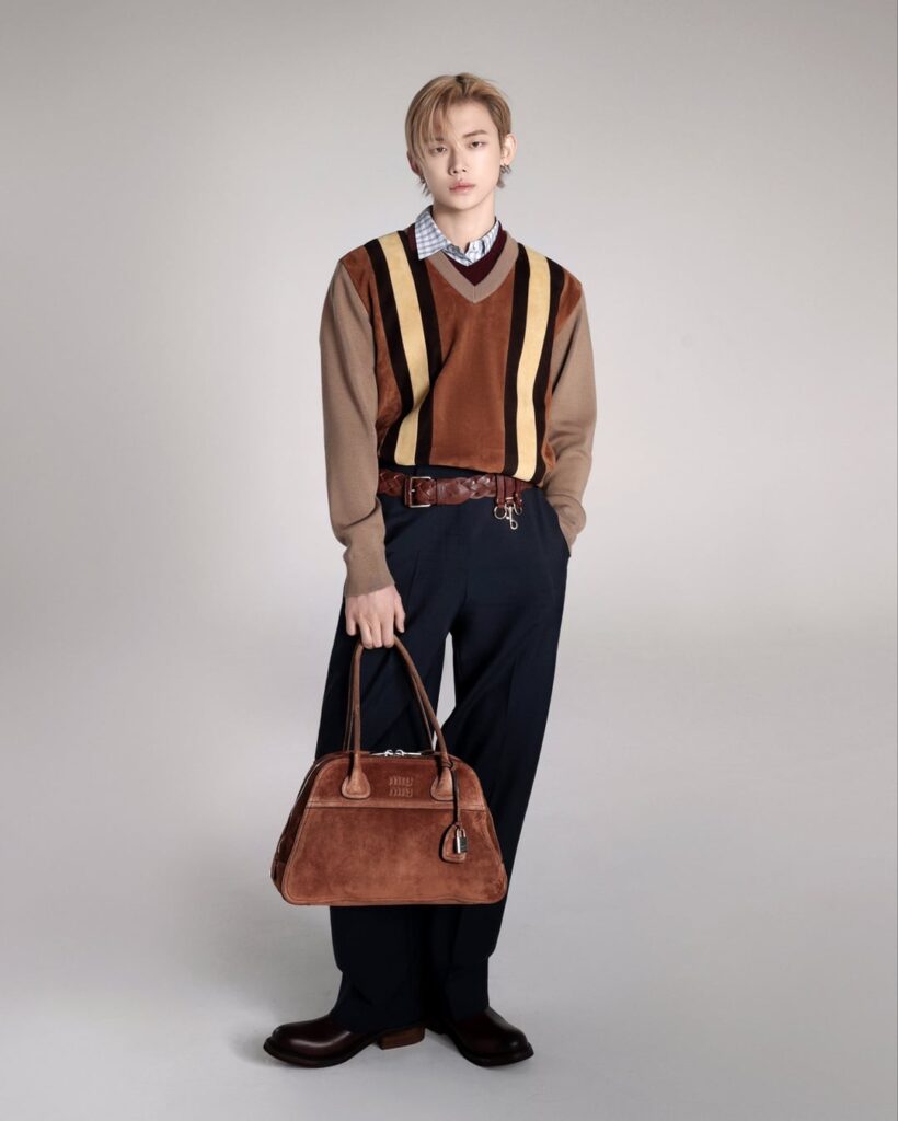 TXT (TOMORROW X TOGETHER) أعلن أن Yeonjun هو "صديق المنزل" الأول لـ Miu Miu