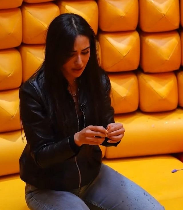 Aya samaha with ramez galal 🍑