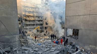 سقوط عناصر من "الحرس الثوري" في الغارات على بيروت