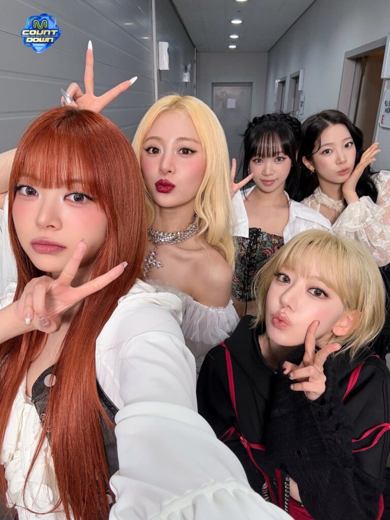 تحديث تويتر 260430 Mnet M Countdown مع LE SSERAFIM