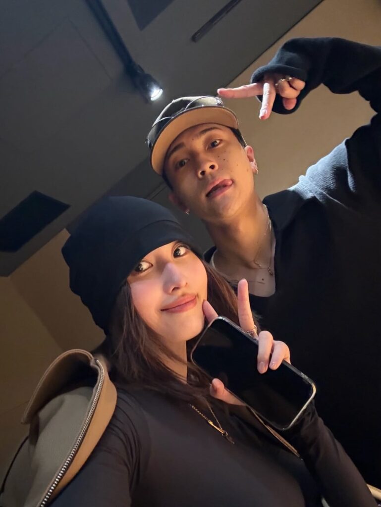 260427 تحديث انستقرام kaito__zil - مومو مع شريكها في الرقص كايتو زيل "📸👥"