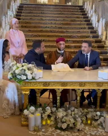 عقد قران ابنة خيرى رمضان