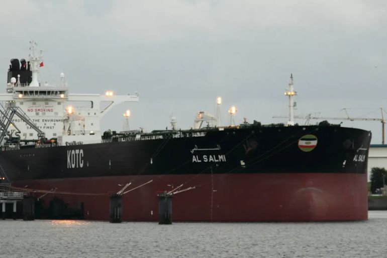 سفينة السالمي المستهدفة في مياه الخليج @ marinetraffic