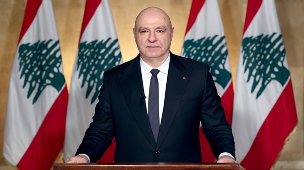 رئيس لبنان: على إسرائيل تنفيذ وقف إطلاق النار قبل المفاوضات