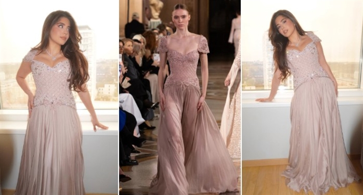 #شرطة_الموضة: مايان السيد بفستان وردي بسيط في مهرجان مالمو … سعره 451 مليون جنيه | ألبوم مايان السيد