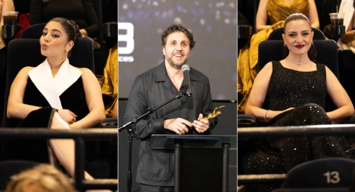 هشام ماجد وريهام عبد الغفور ومايان السيد