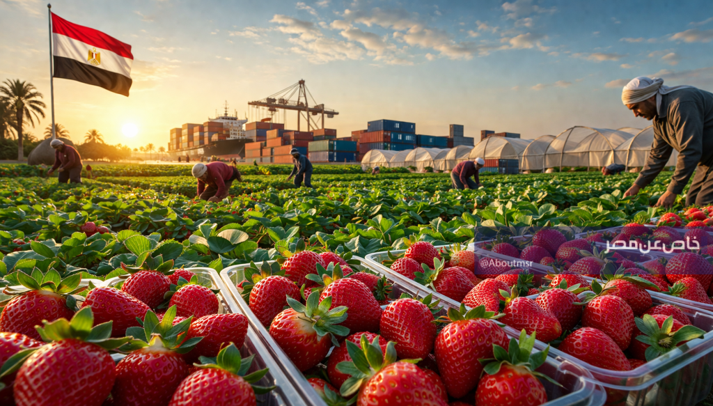 أكبر دول العالم تصدير الفراولة