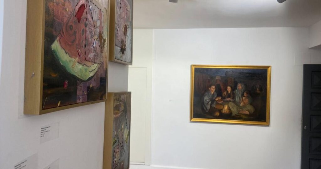 فعالية تحمل رسالة دعم.. "الإسم فلسطين" معرض فني في القاهرة