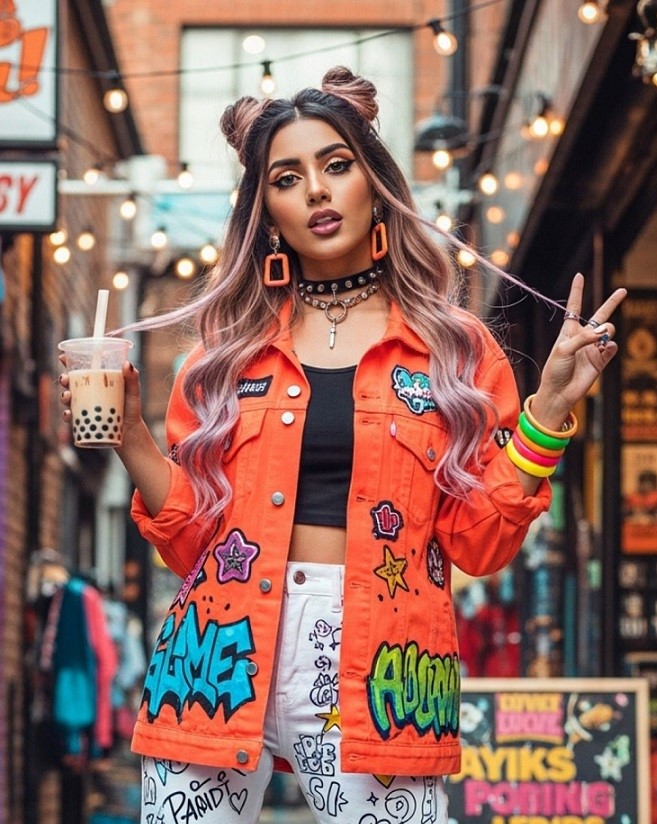 رموز موضة Y2K بأسلوب عصري (Pinterest) 