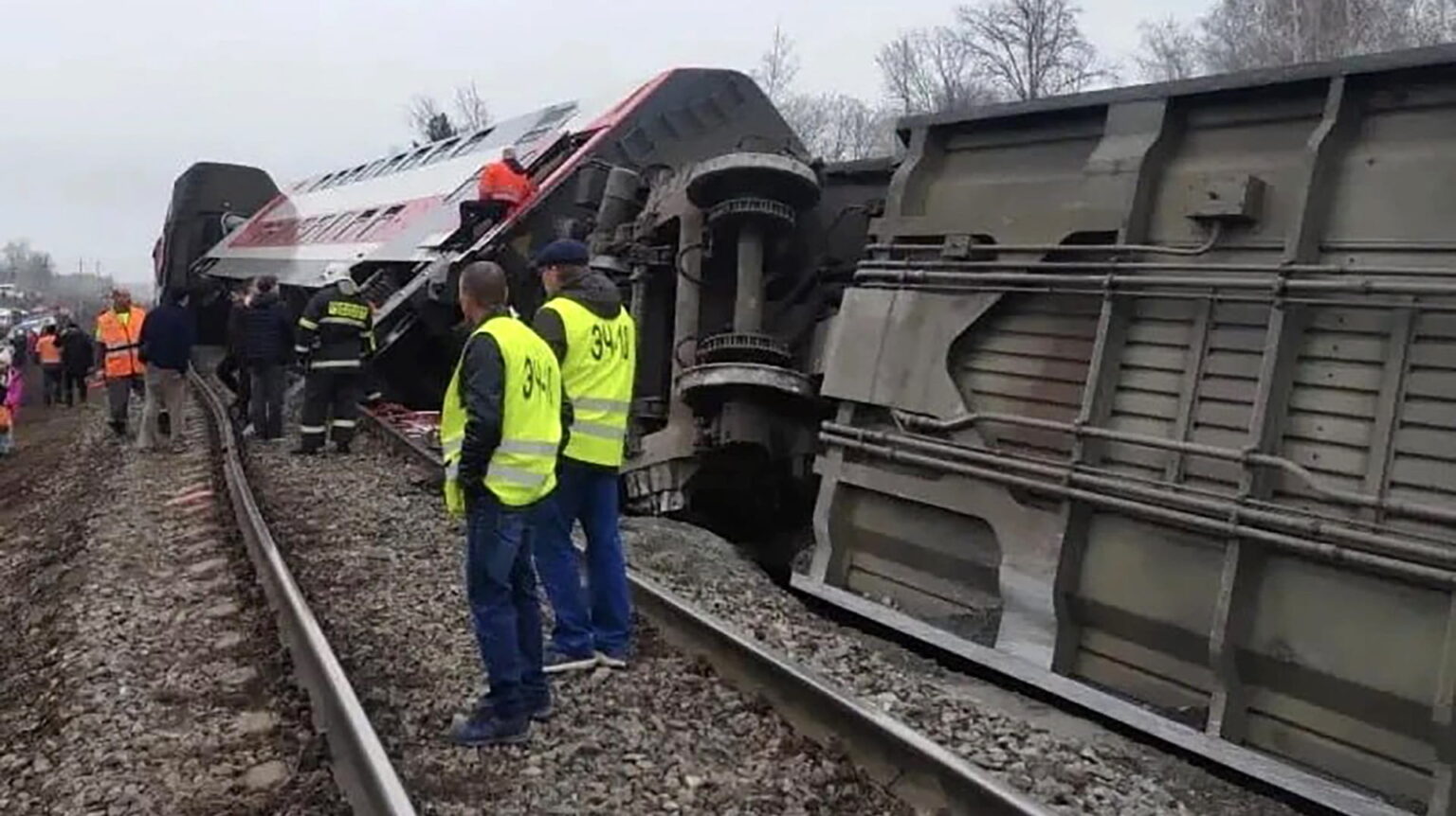 خروج قطار عن مساره في روسيا وإصابة 22 دون وفيات