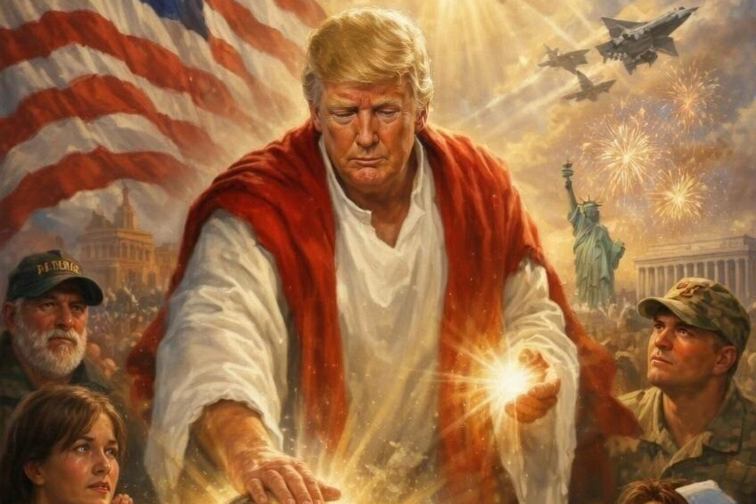 "حق ترمب الإلهي".. هل تجاوز الرئيس الأمريكي الخطوط الدينية؟ | سياسة