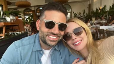 ليندسي لوهان تحتفل مع زوجها الكويتي ليندسي لوهان تحتفل مع زوجها الكويتي