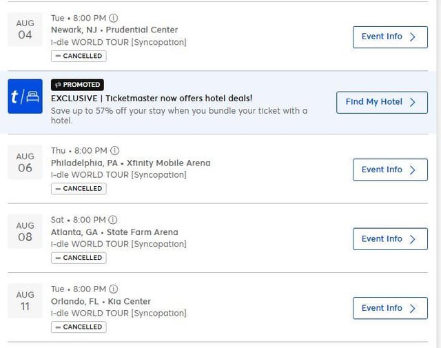 تم إلغاء جولة i-dle العالمية "Syncopation" لعام 2026 في أمريكا الشمالية