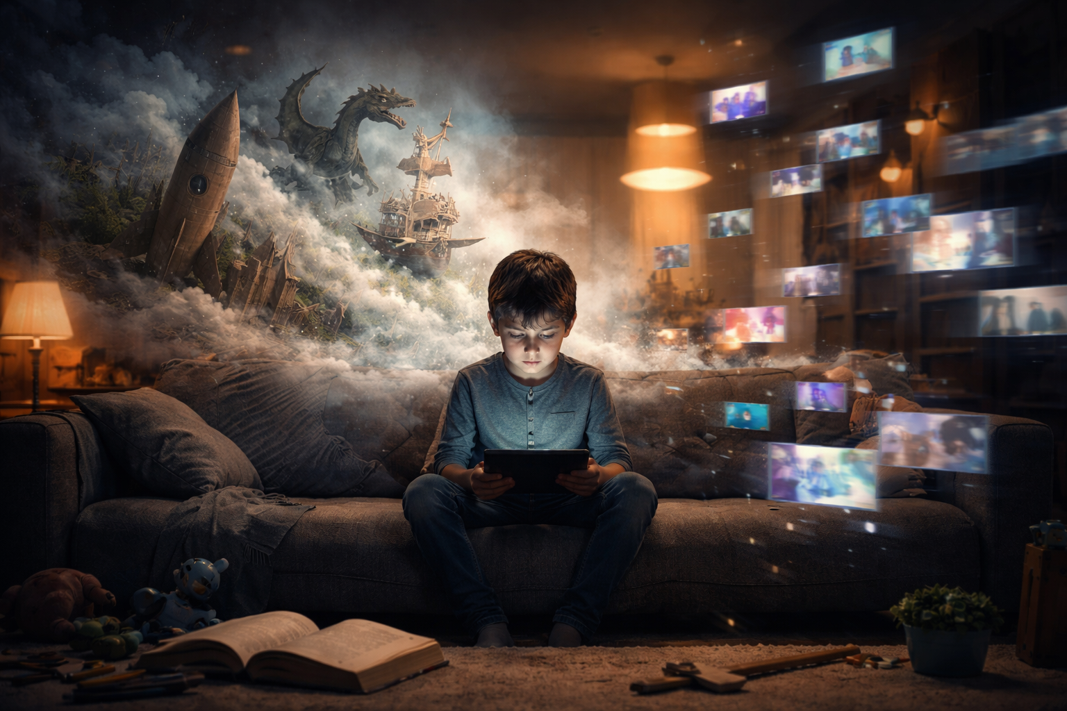 صورة تعبيرية مولّدة بالذكاء الاصطناعي