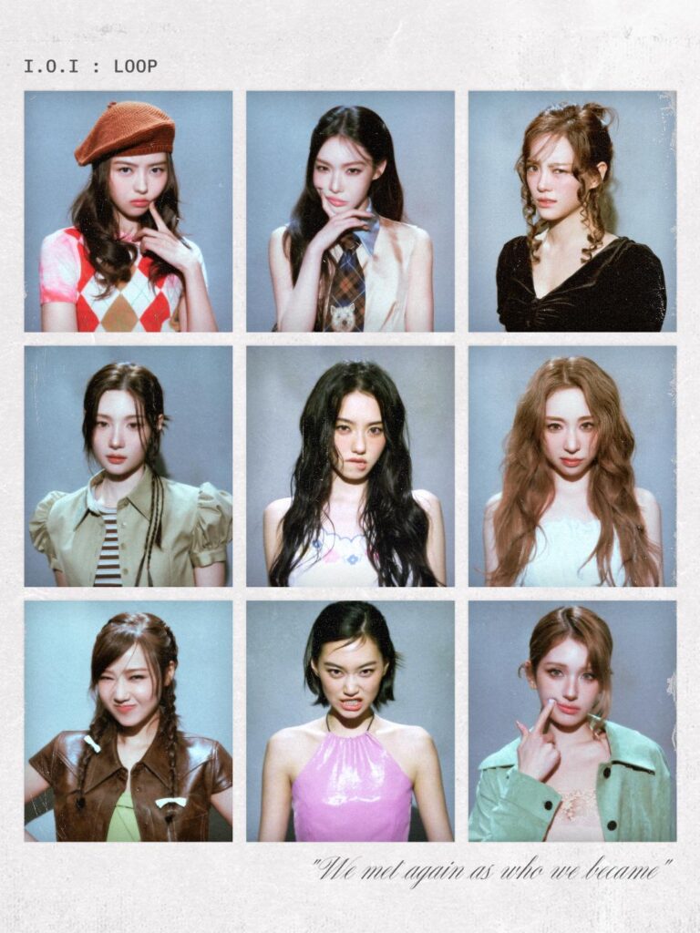 IOI - الألبوم المصغر الثالث 'IOI: LOOP' (صورة المفهوم - المجموعة)