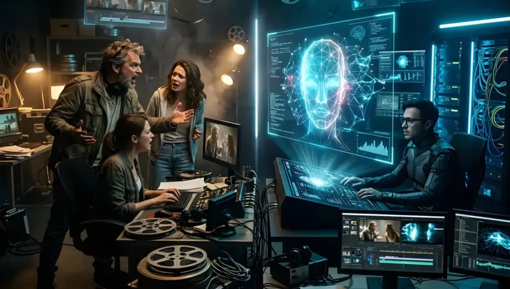 الذكاء الاصطناعي في هوليوود: صديق أم عدو؟