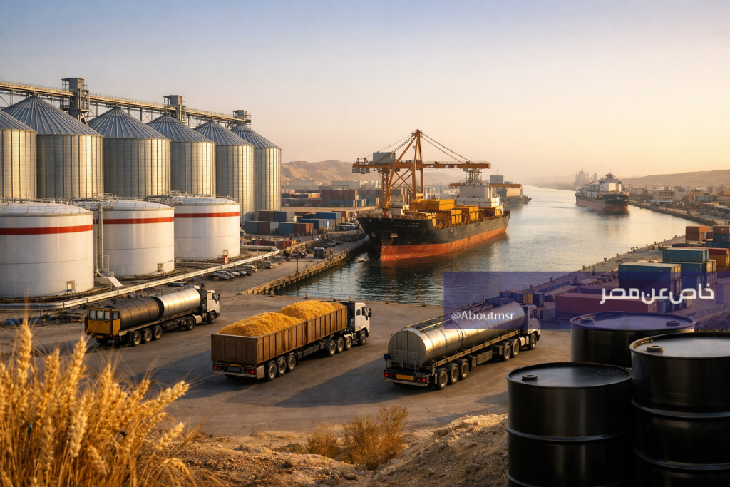 مركز لوجستي للحبوب والزيوت في مصر - بواسطة خاص عن مصر