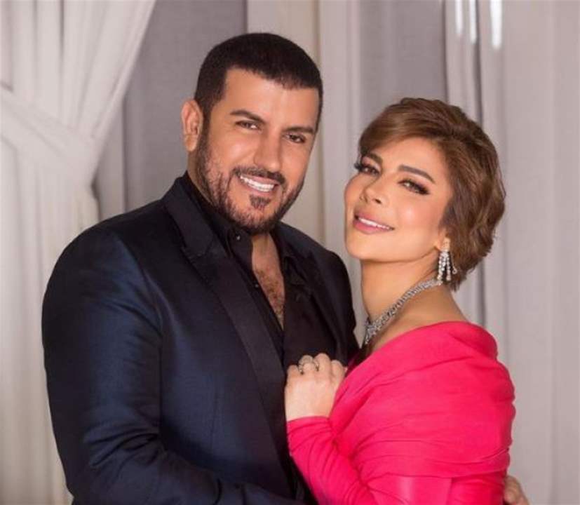 إطلالة مفاجئة لـ فائق حسن بالشعر الأشقر تثير الجدل خلال ظهوره مع أصالة نصري في باريس