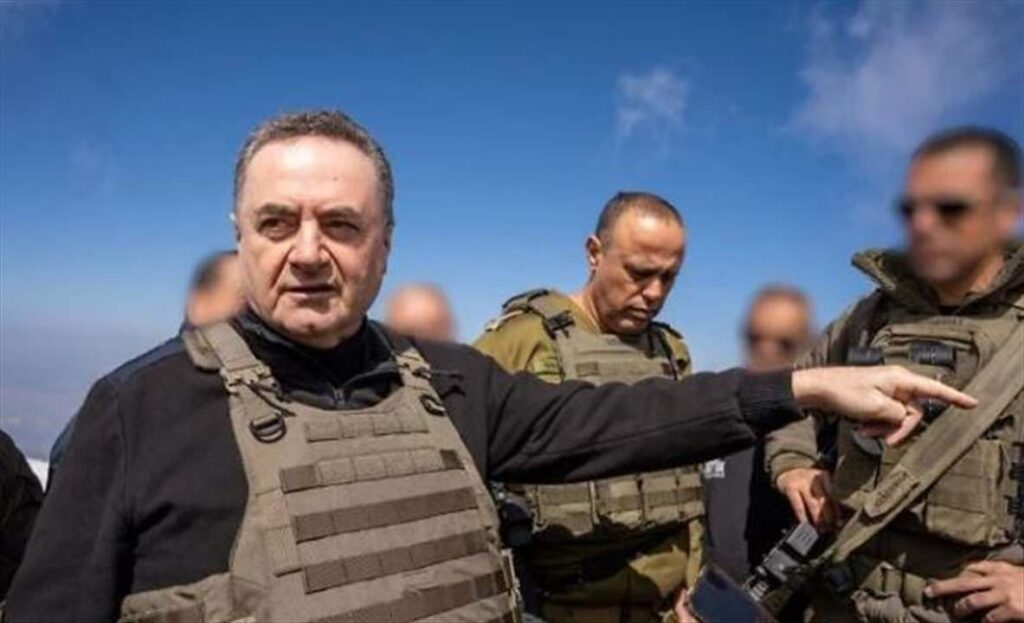 كاتس يصعّد ويعلن "الهدف النهائي" في لبنان