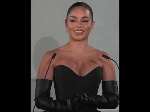 Vanessa Hudgens Presenting an award at 2023 CFDA FASHION AWARDS