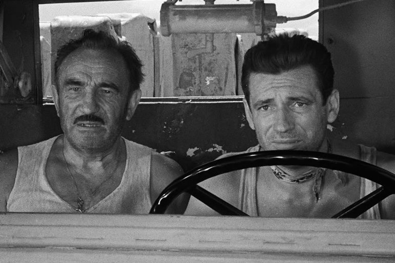 مشهد من فيلم أجور الخوف للمخرج هنري كلوزو @ (موقع المهرجان)