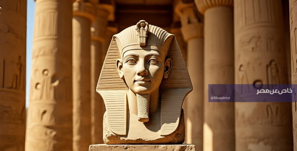الوجه والرأس كانا منفصلين.. بعثة أمريكية ترمم رأس تمثال جرانيتي للملك رمسيس الثاني في أسيوط ترميم رأس تمثال جرانيتي للملك رمسيس الثاني