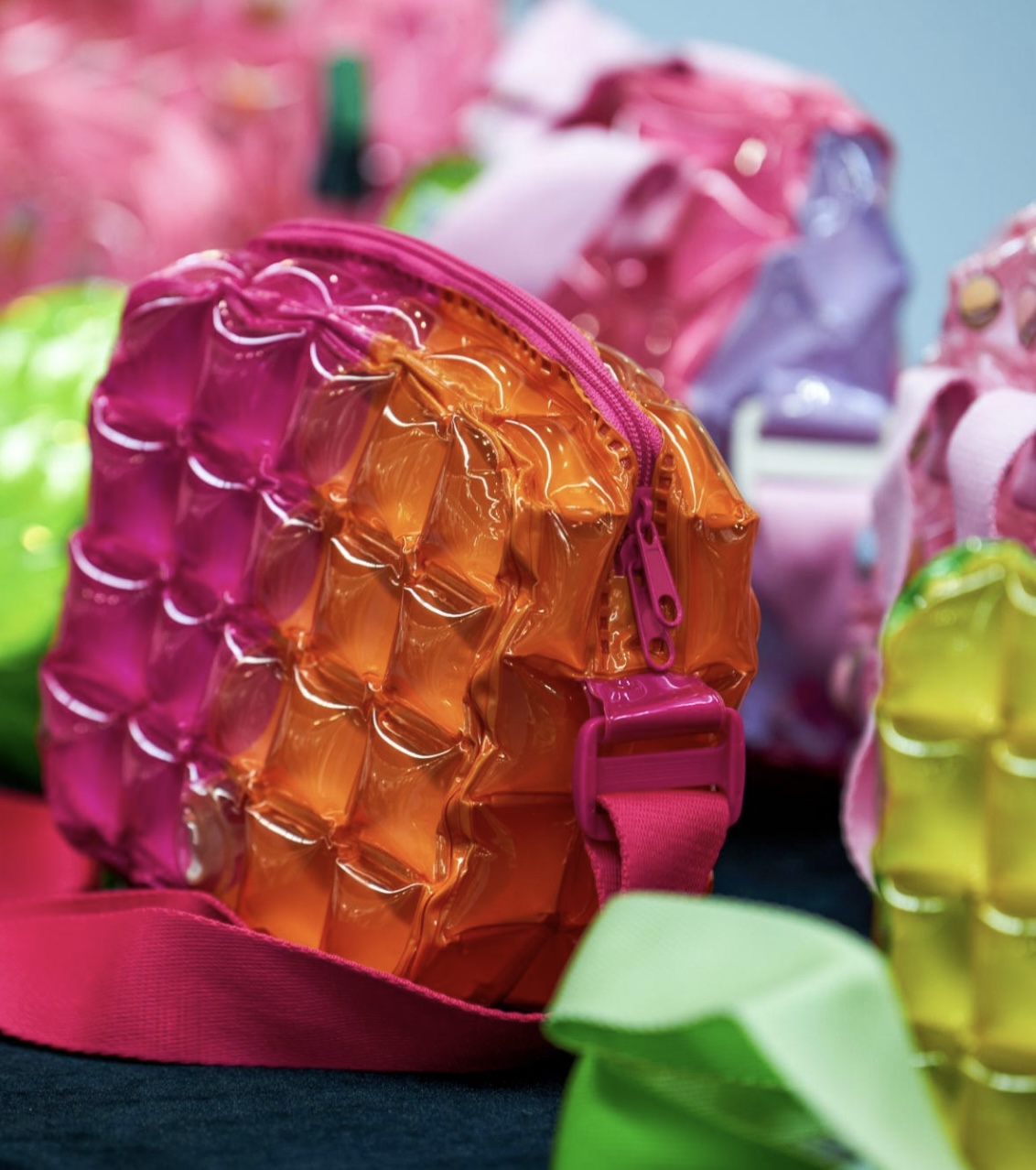 نموذج من الحقائب بالنمط الهلامي  (إنستغرام)