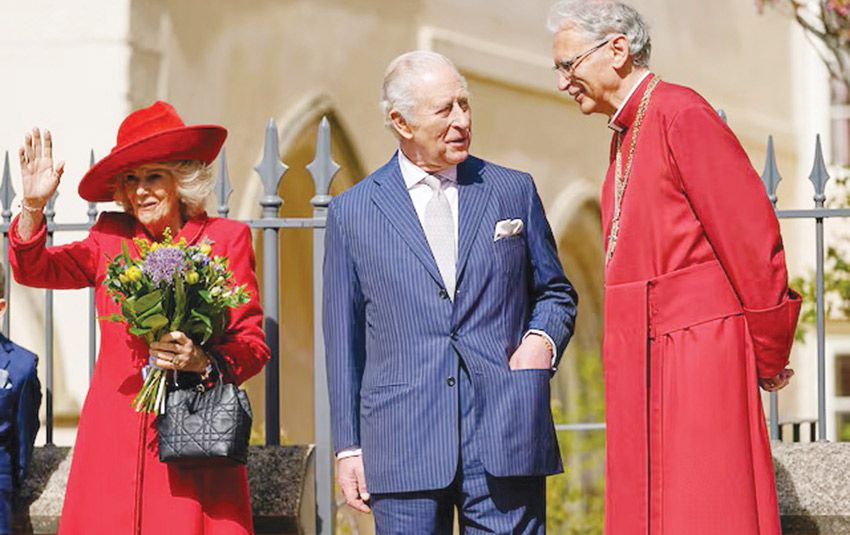 أخبار الخليج | العائلة المالكة البريطانية تحضر قداس عيد القيامة بدون آندرو وأسرته أخبار الخليج | العائلة المالكة البريطانية تحضر قداس عيد القيامة بدون آندرو وأسرته