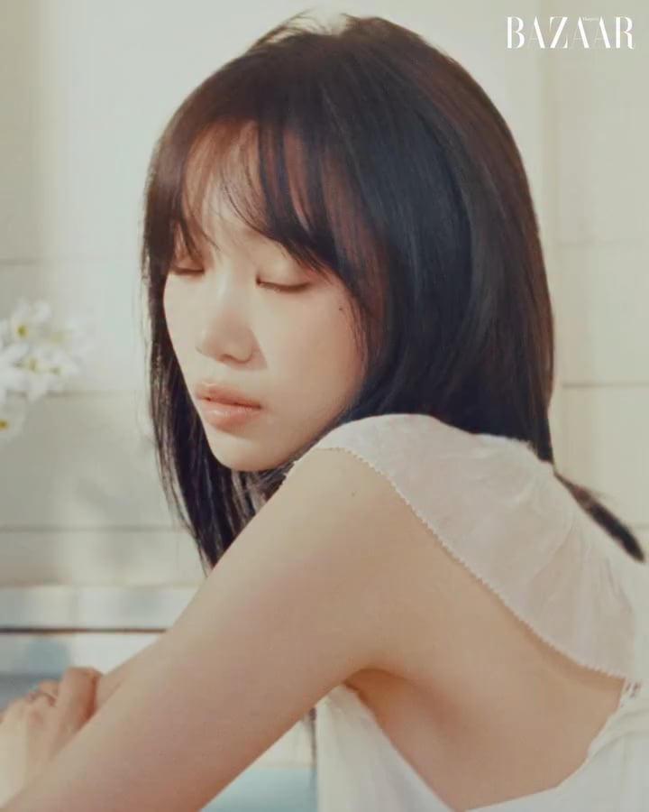 260427 كيم تشايوون - Harper's BAZAAR Korea x Swarovski (إصدار مايو 2026 لفيلم الموضة الرقمي)