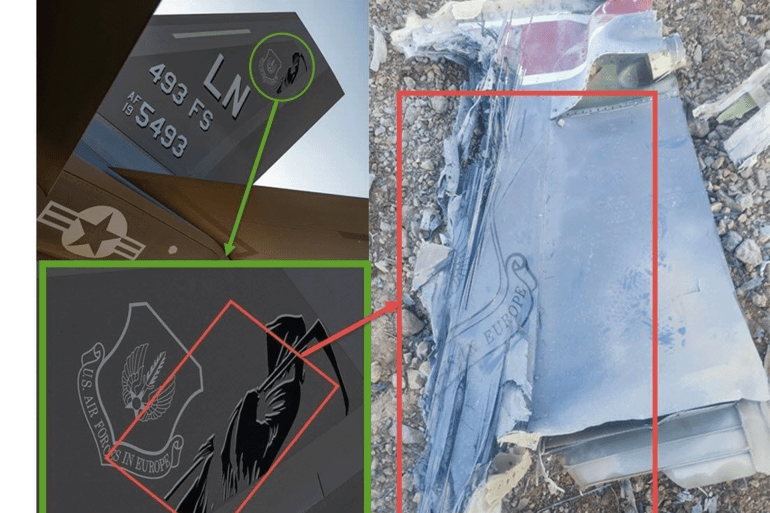 ما أعلن عنه الحرس الثوري من إسقاط طائرة F35 أمريكية https://t.me/irna_1313/397569 المصدر: التلفزيون الإيراني