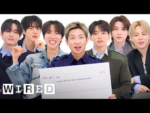 BTS - BTS يجيبون على الأسئلة الأكثر بحثًا على الويب @ WIRED (260406) [ENG SUB]