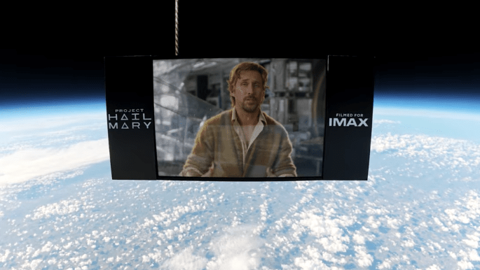 إعلان فيلم "مشروع هيل ماري" في الفضاء يدخل موسوعة غينيس