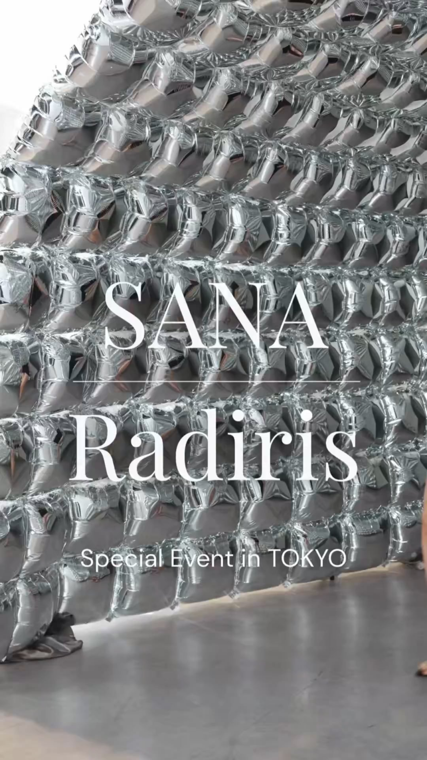260406 تحديث تويتر الرسمي لـ RADIRIS - حدث RADIRIS الخاص 💜هذه رسالة من #SANA عضوة #TWICE! يرجى تجربة اللون المفضل لدى سانا! ✨